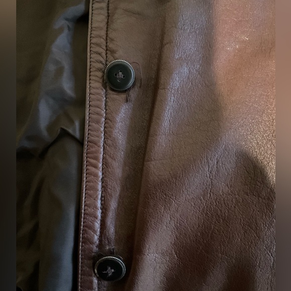 Brandon Thomas Women's Deep Brown Leather Jacket Medium - Picture 13 of 16